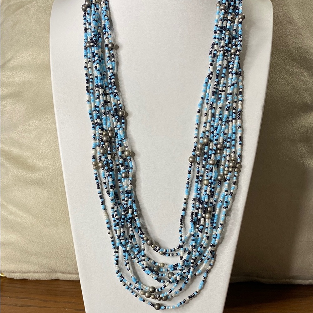 5 for $15 Multicolor multi strand long Beaded Necklace